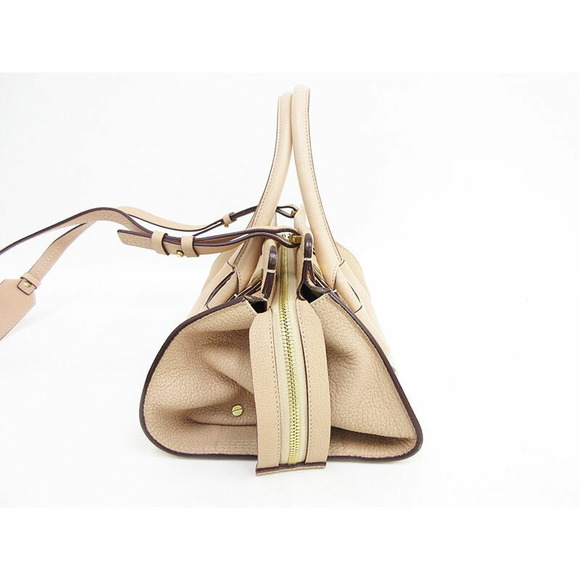 Chloe bag Crossbody beige leather - Picture 3 of 11
